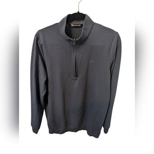 Travis Mathew ¼ zip Long-sleeve pullover Smoky blue Medium